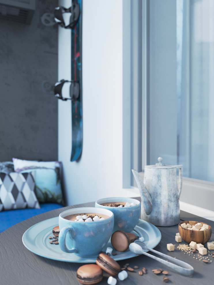 Квартира холостяка в ЖК Пять звёзд