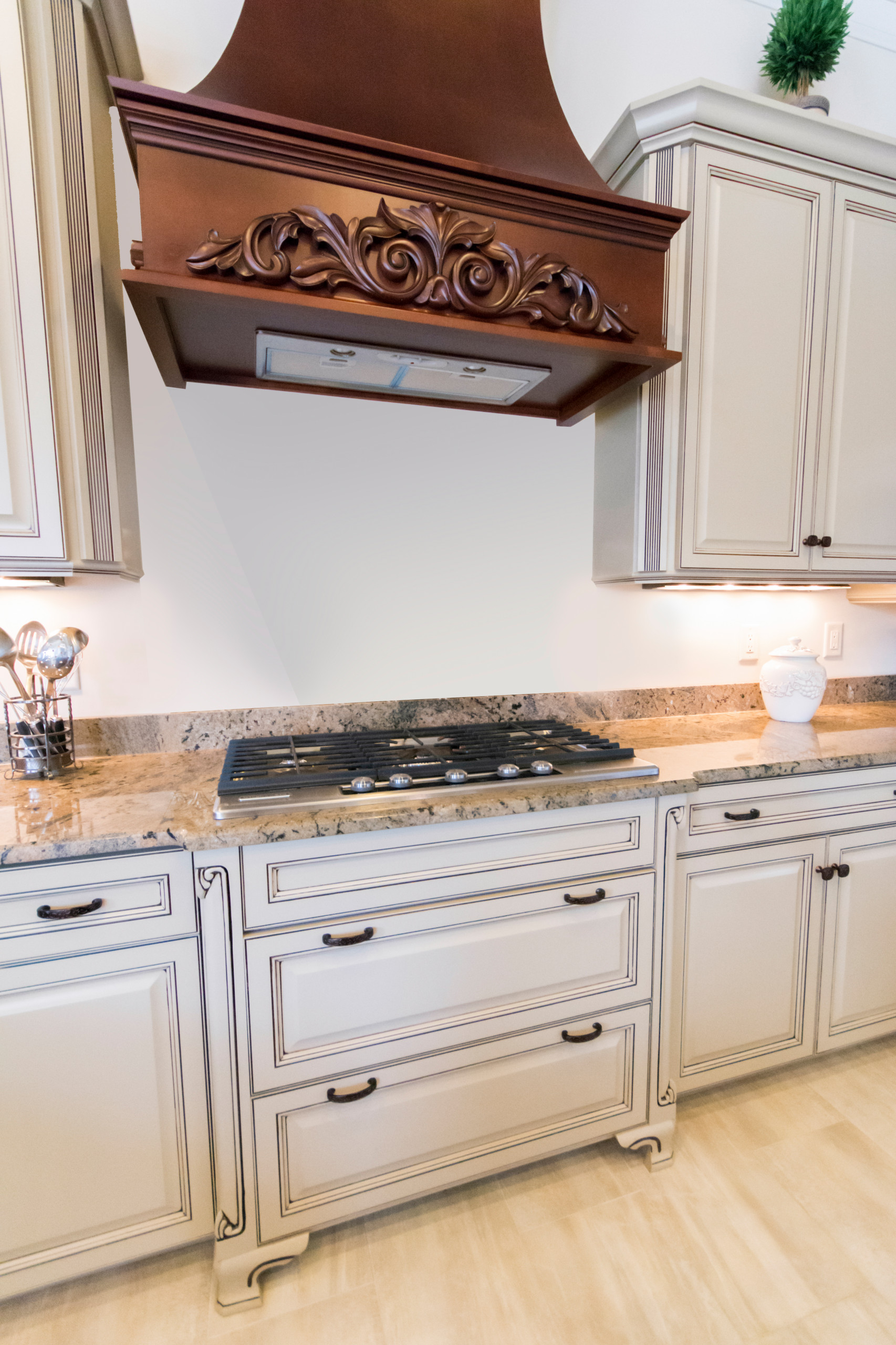 Painted White Applied Molding