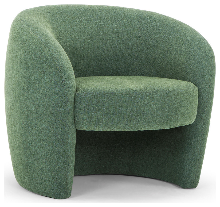 Clemance Accent Chair Icon Dark Green
