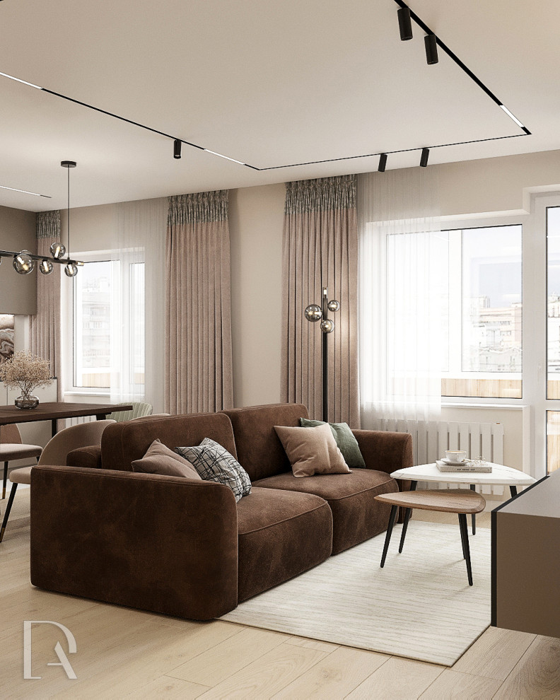 Кухня-гостиная 25,2 м2