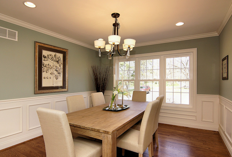 Photo of a transitional dining room in Cincinnati.