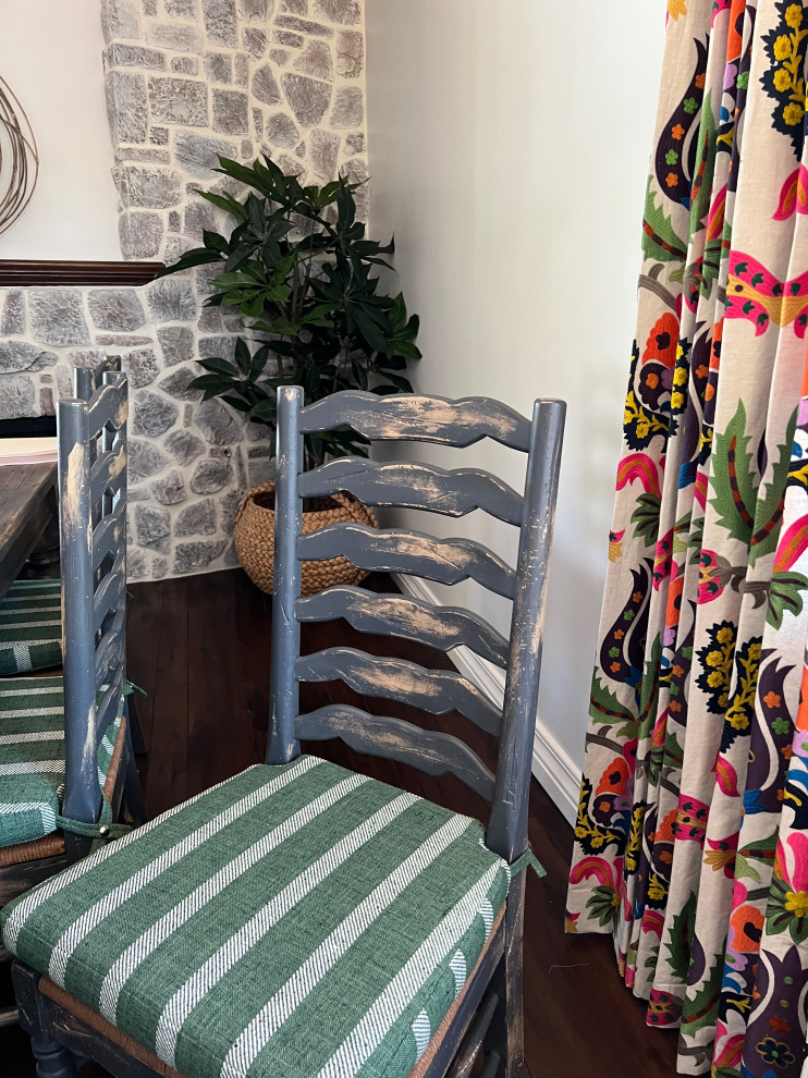 Transitional dining room photo in Phoenix