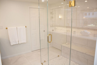 What type of shower pan is best for my bathroom? - Lamont Bros.