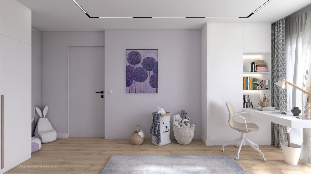 Дизайн спальни 17 кв.м