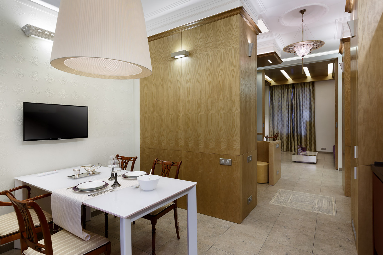 Частный интерьер квартиры на Московском проспекте