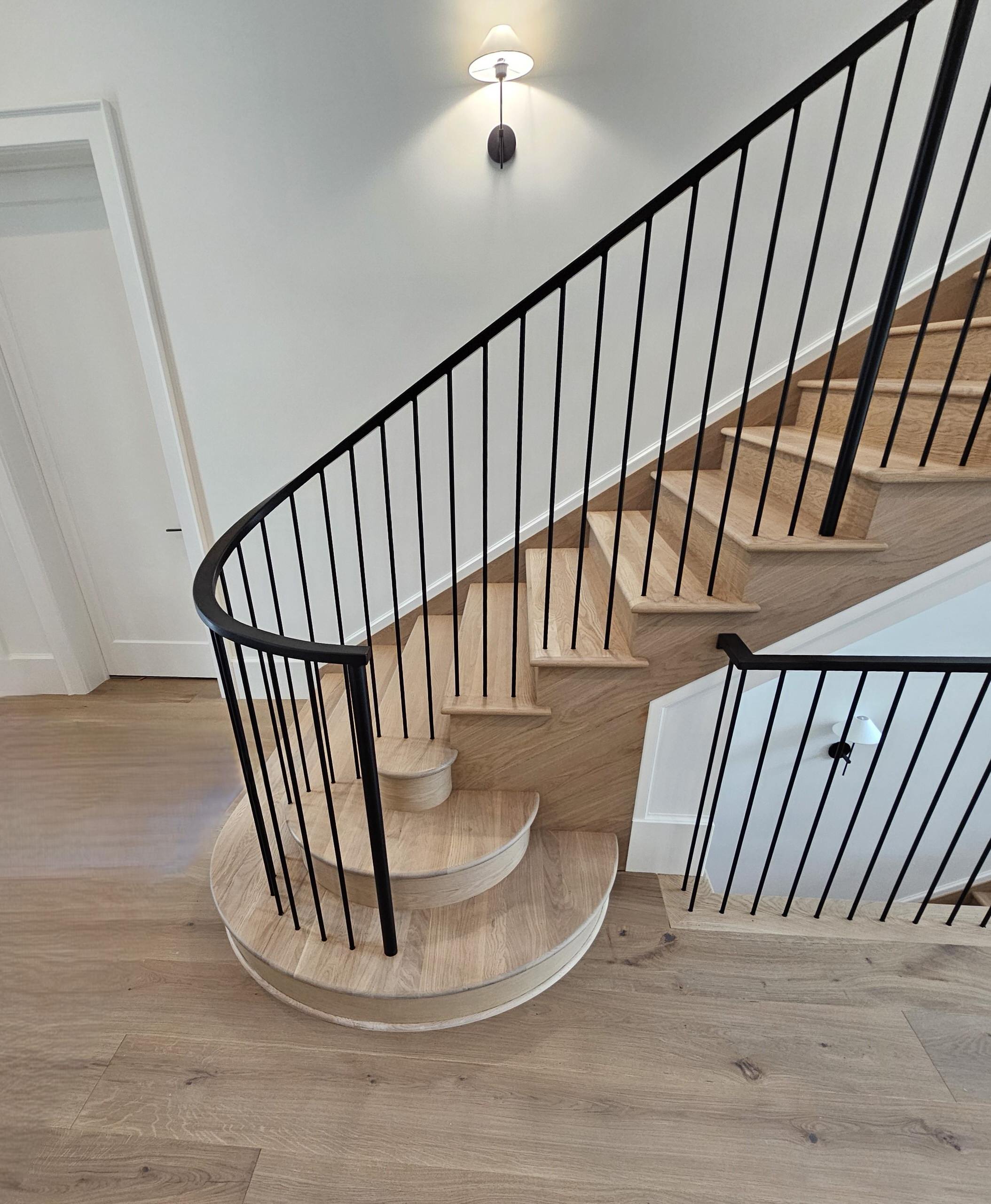 119_Remarkable White Oak Staircase, McLean, VA 22101