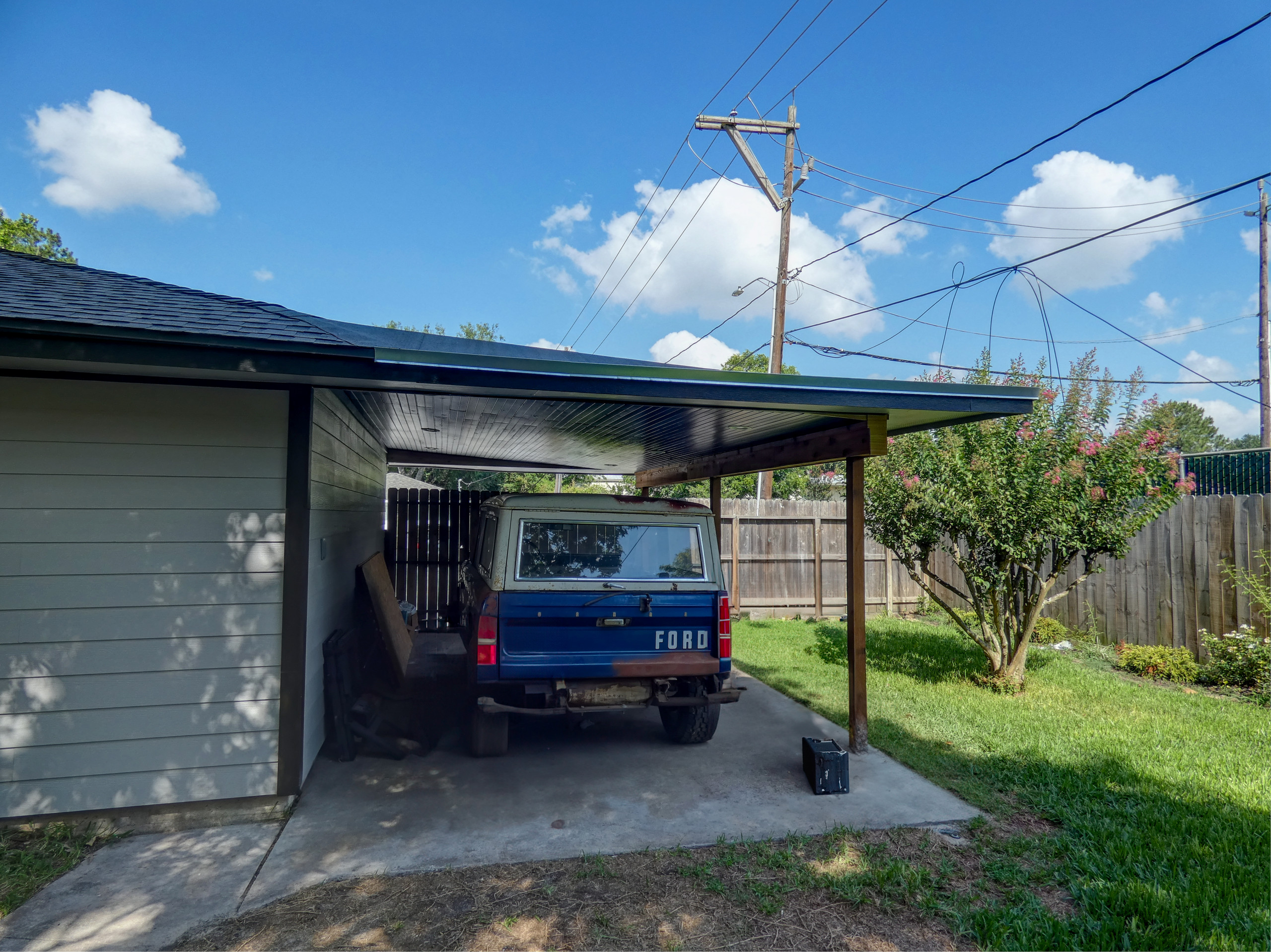 Massive Patio cover and Re-side