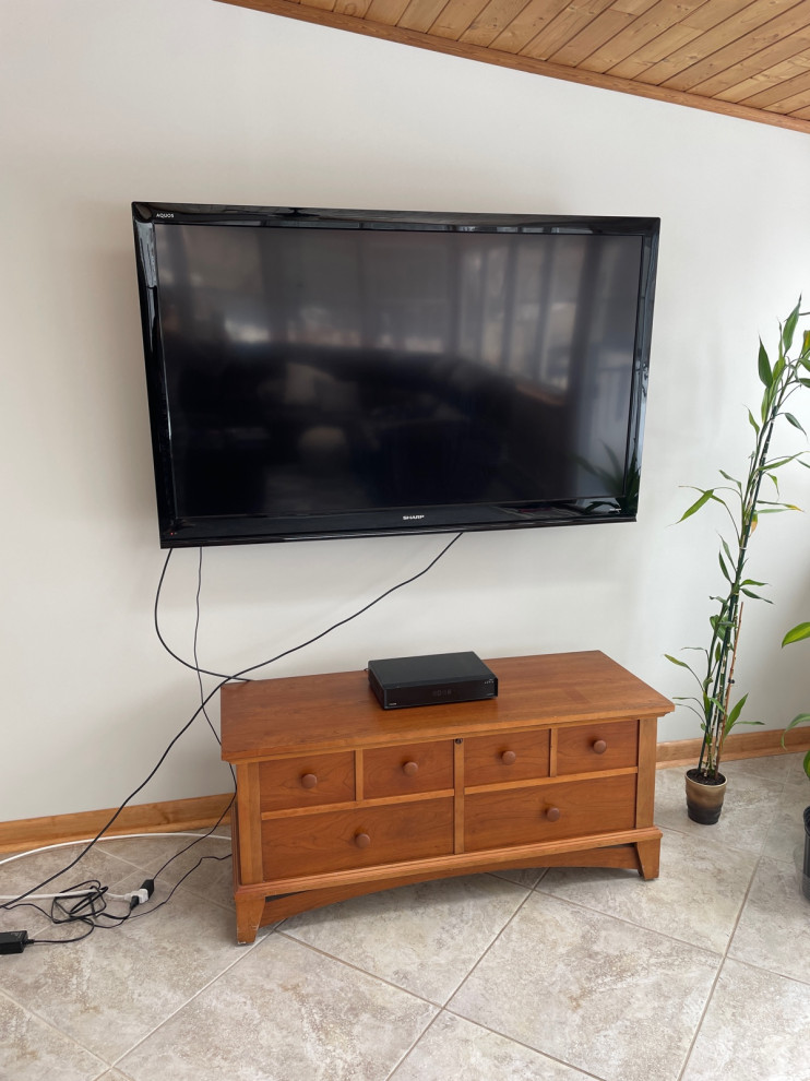 what height tv stand?