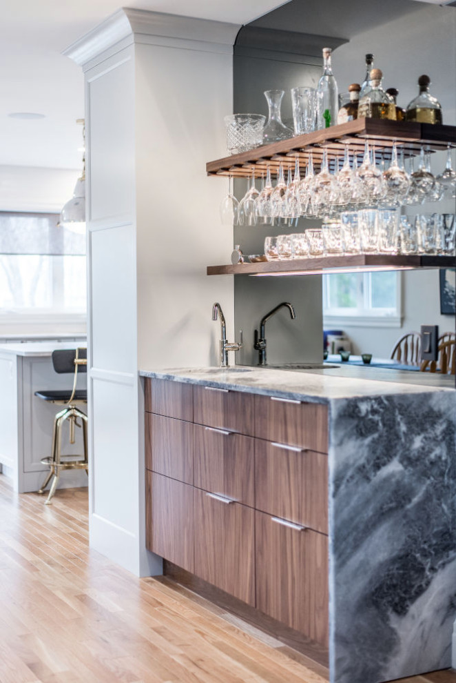Home design - transitional home design idea