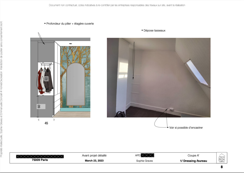 Chambre de bonne à Paris