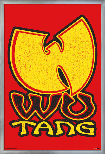 Wu Tang Clan Red Poster Contemporary Prints And Posters By