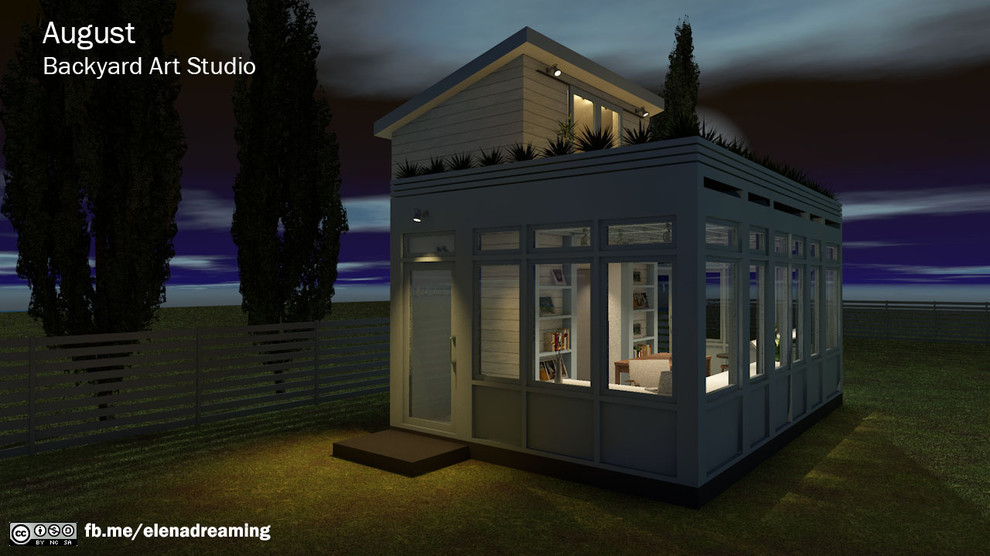 Backyard Art Studio AUGUST