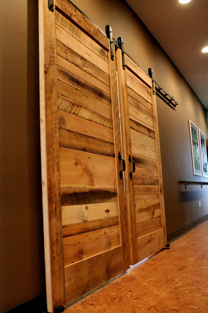 Sliding Barn Doors Contemporary Bedroom Boise By