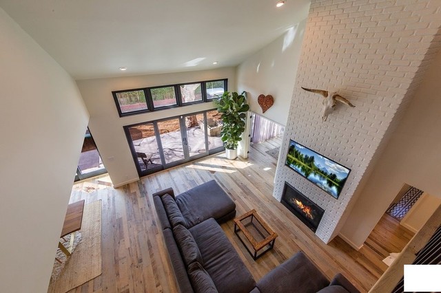 Cabrillo LA Remodeling Living Room industrial-living-room