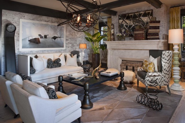 Decorator Showcase eclectic-living-room