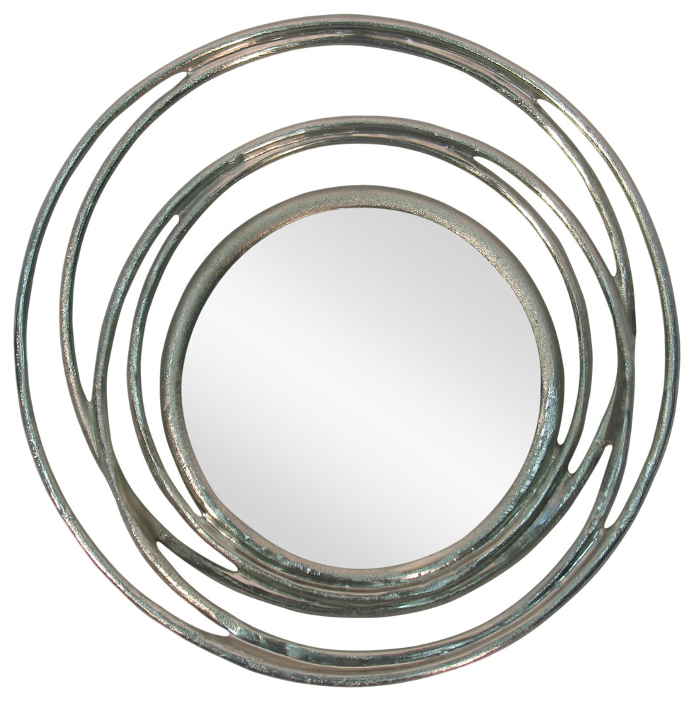 Ringlet Mirror, Silver