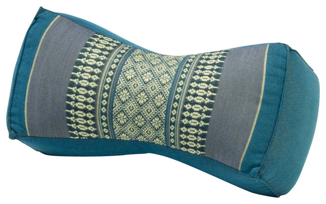 Bone Neck Pillow Asian Bed Pillows By My Zen Home Llc