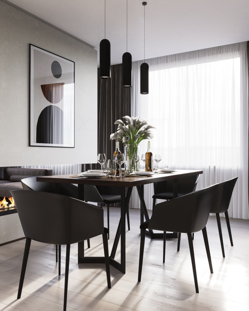 Кухня-столовая. ЖК Среда