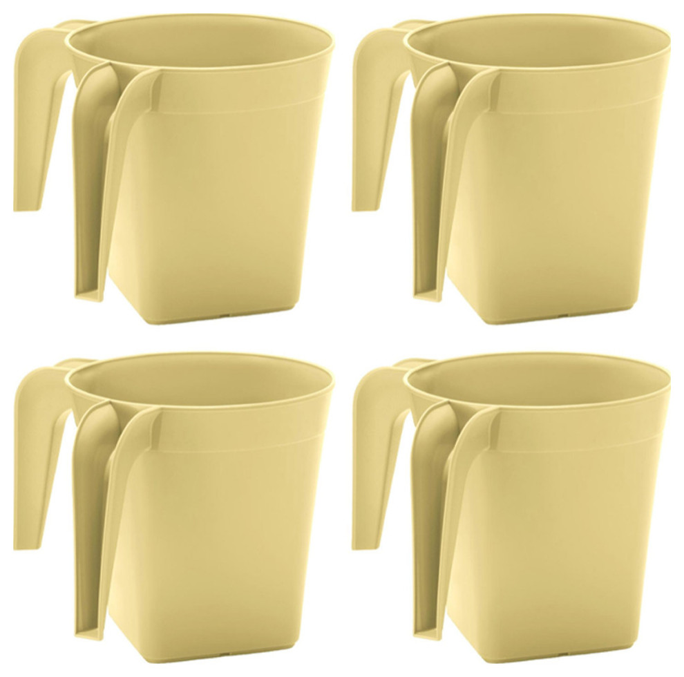 Cuphuzz YBM Home Square Plastic Wash Cup, long-lasting - Traditional - Cleaning ...