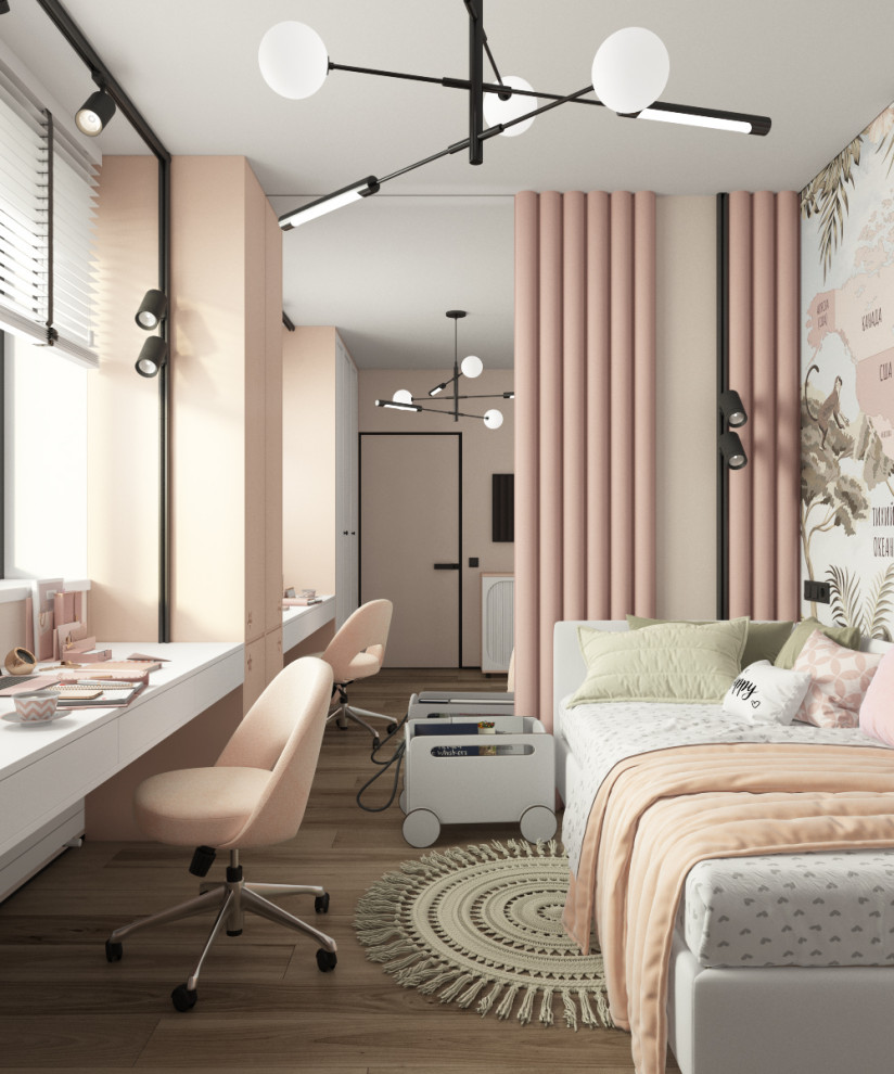 Интерьер детской комнаты, дизайнер Наталья Шевлякова