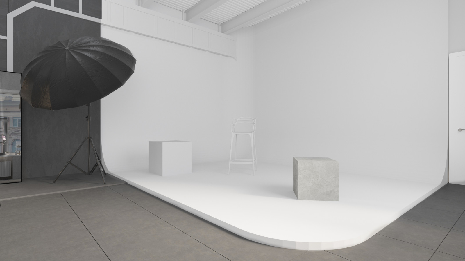 Дизайн проект фотостудии