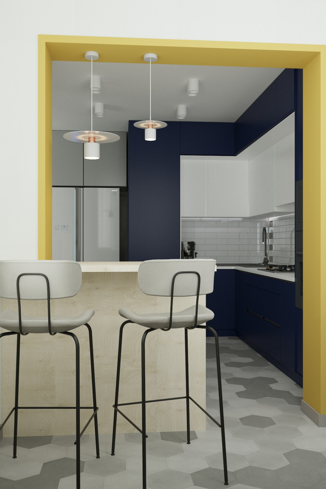 Проект 3-х комнатной квартиры в ЖК "Красный Бор"