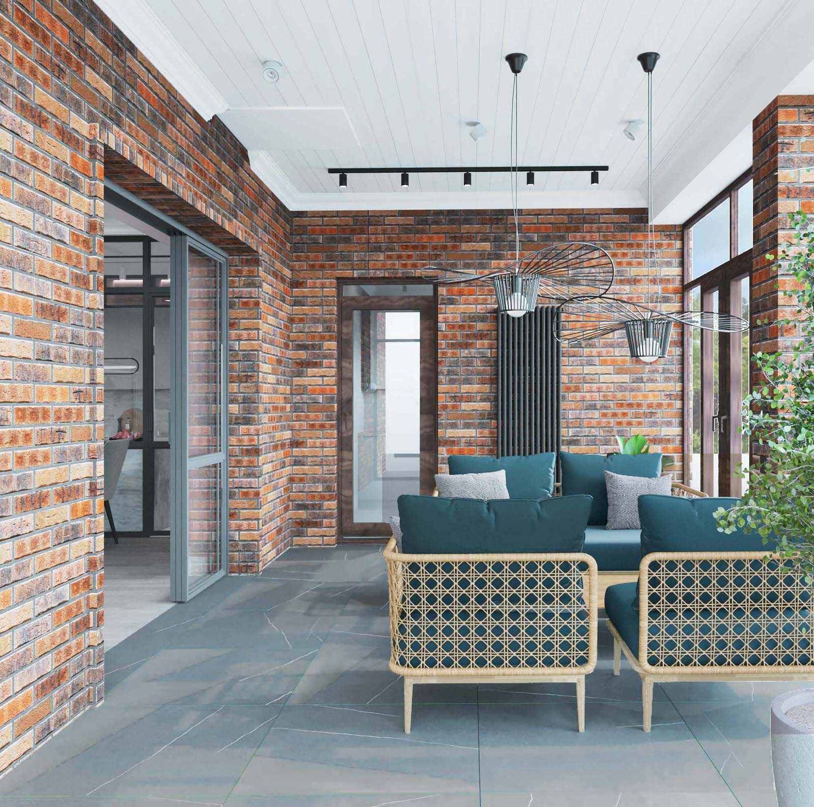 Интерьер 1-го дома