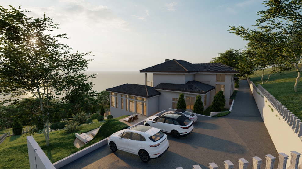 Благоустройство загородного дома (S 40 соток)