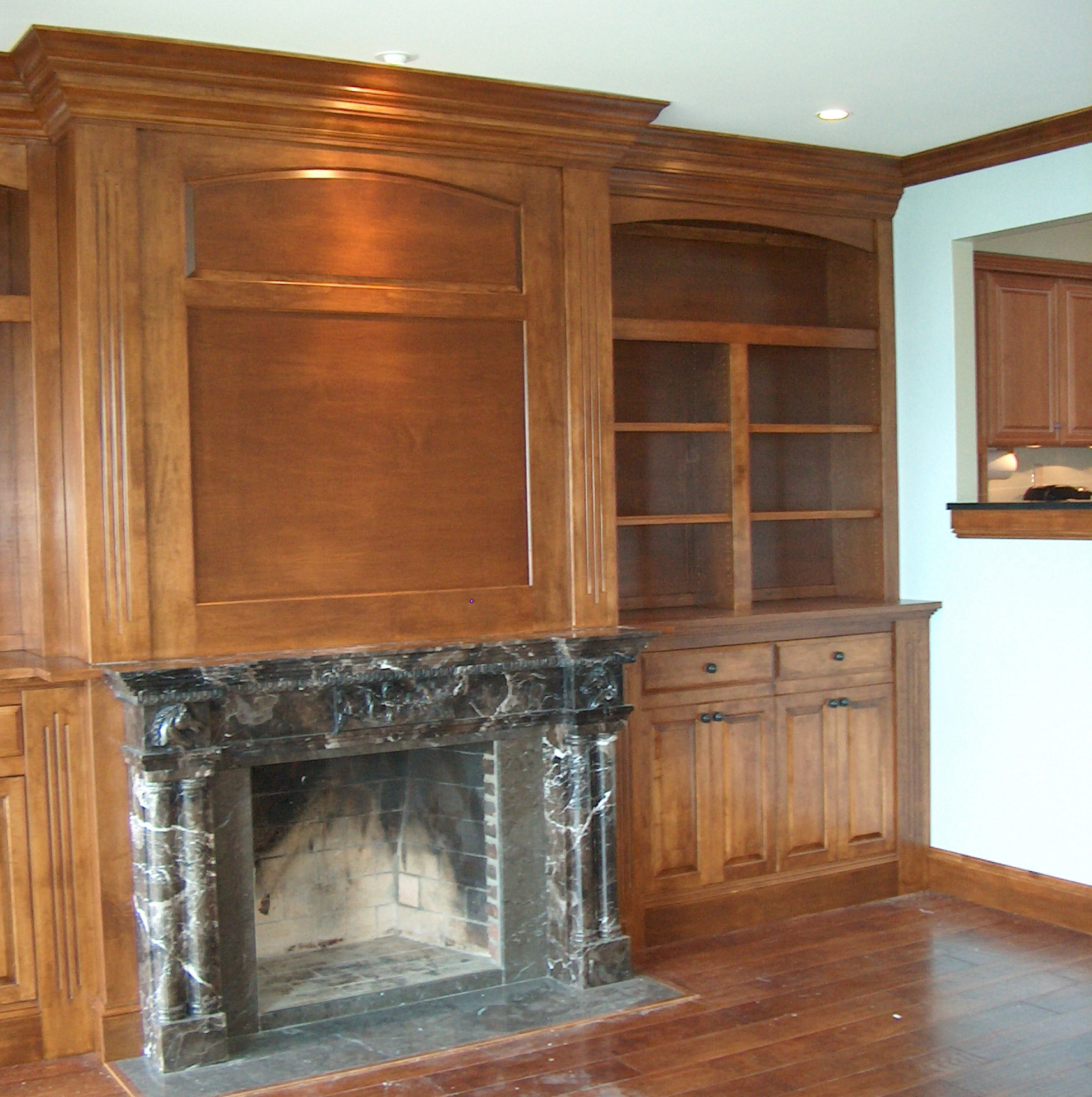 Fireplace surrounds 3: Four projects