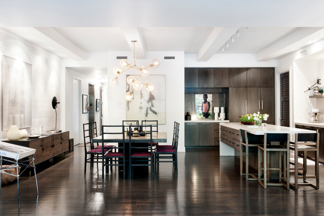 Gramercy Loft modern-esszimmer