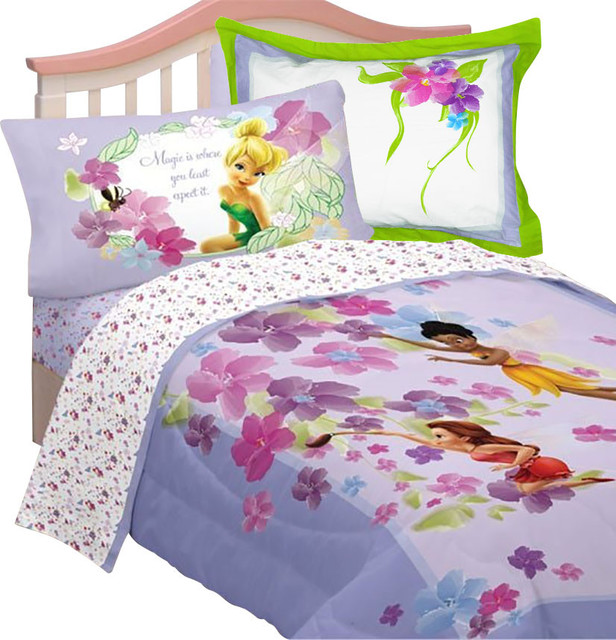 Fairies Twin Bedding Set 5pc Magic Art Comforter Sheets Sham