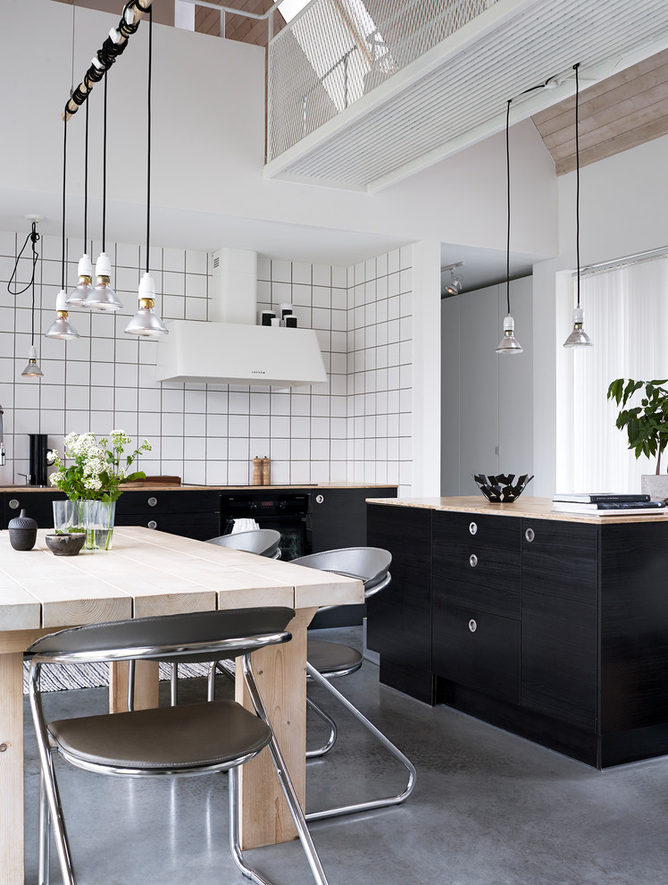 Industrial kitchen in Stockholm.