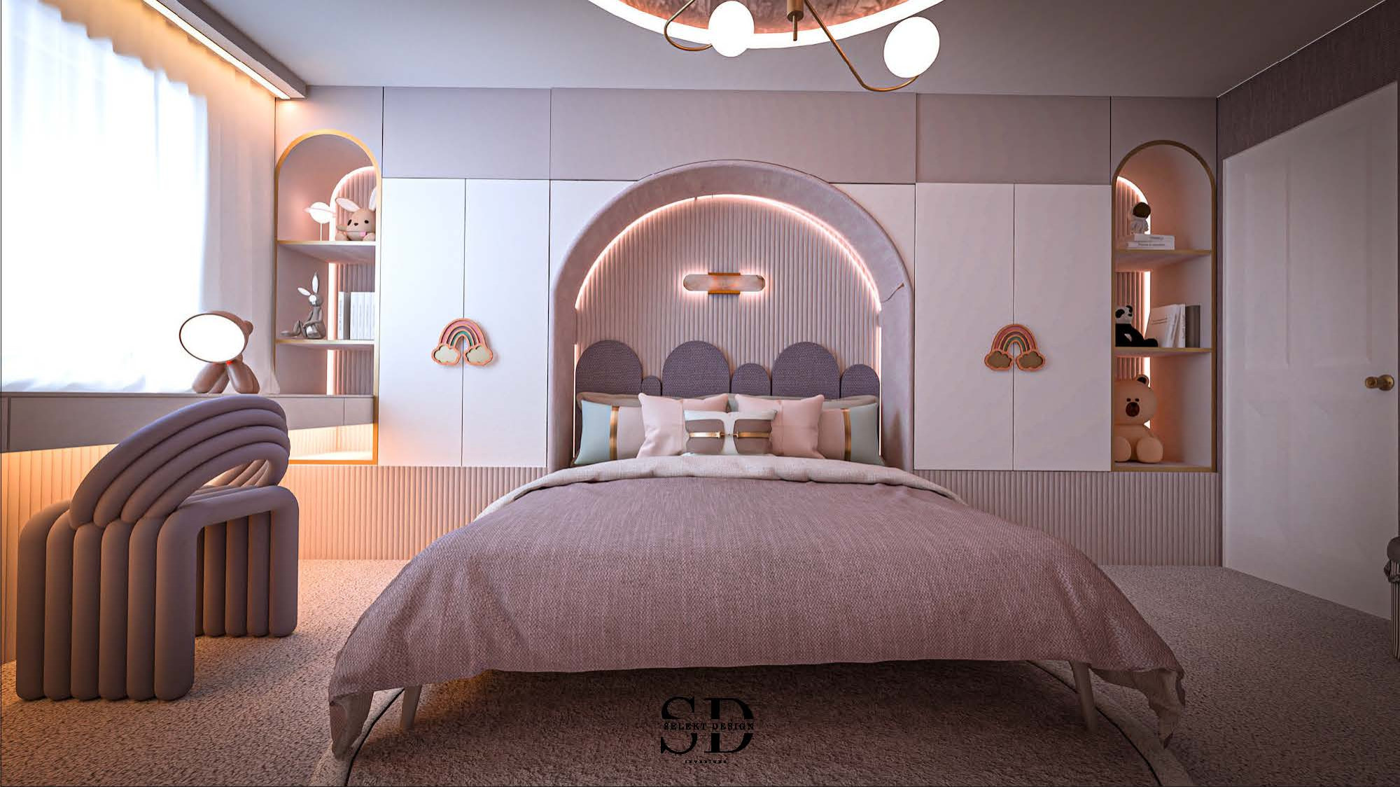 Girl's Bedroom Design