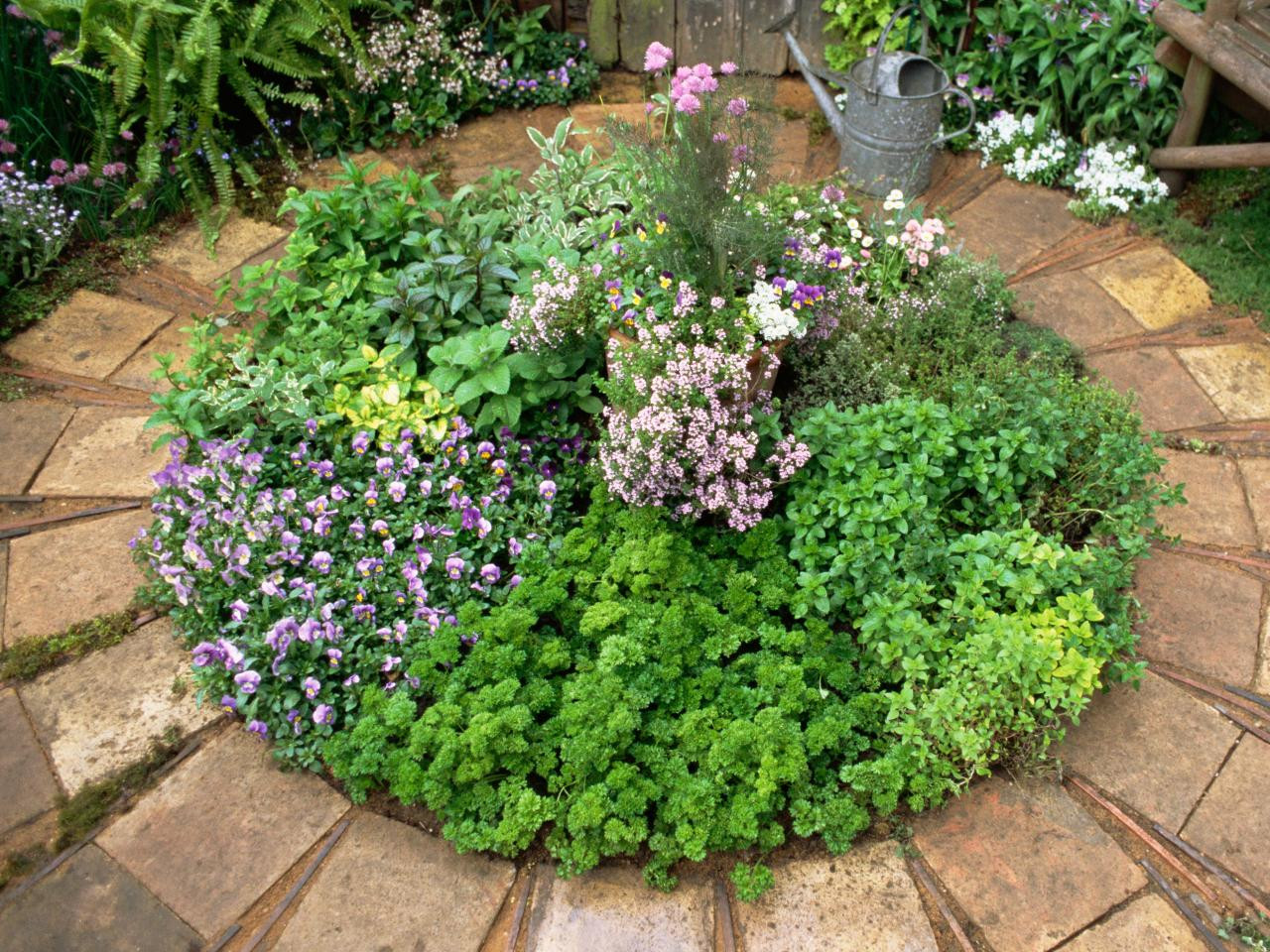 Circular Herb Garden