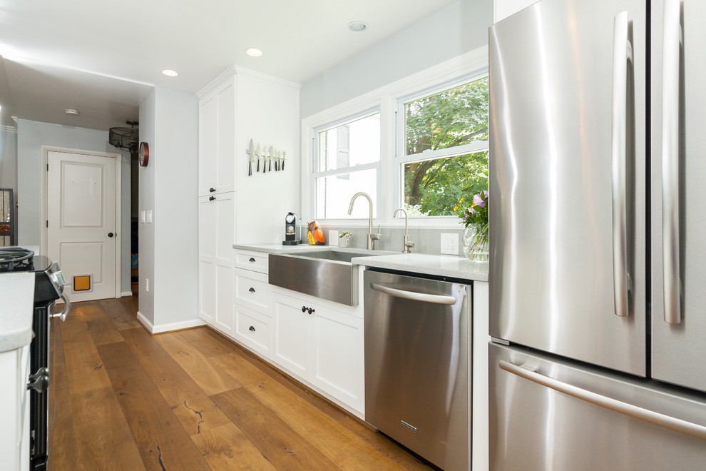 Inspiration for a transitional kitchen remodel in DC Metro