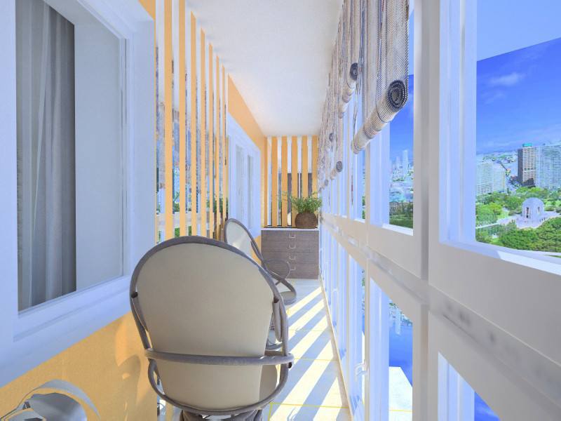 "Бесконечное лето". Квартира 88,9кв.м ЖК "Александровский"