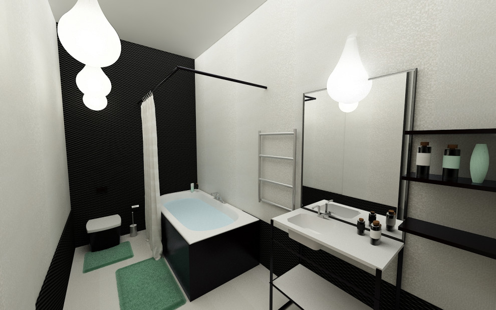 Минимализм в ЖК Бригантина г. Краснодар