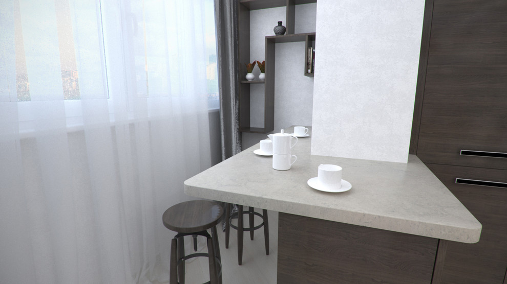 Квартира для молодой супружеской пары в жк "Лазурный"