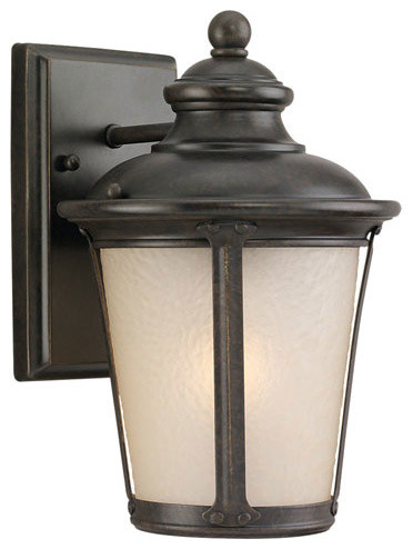 Cape May Burled Iron Outdoor Wall Lantern
