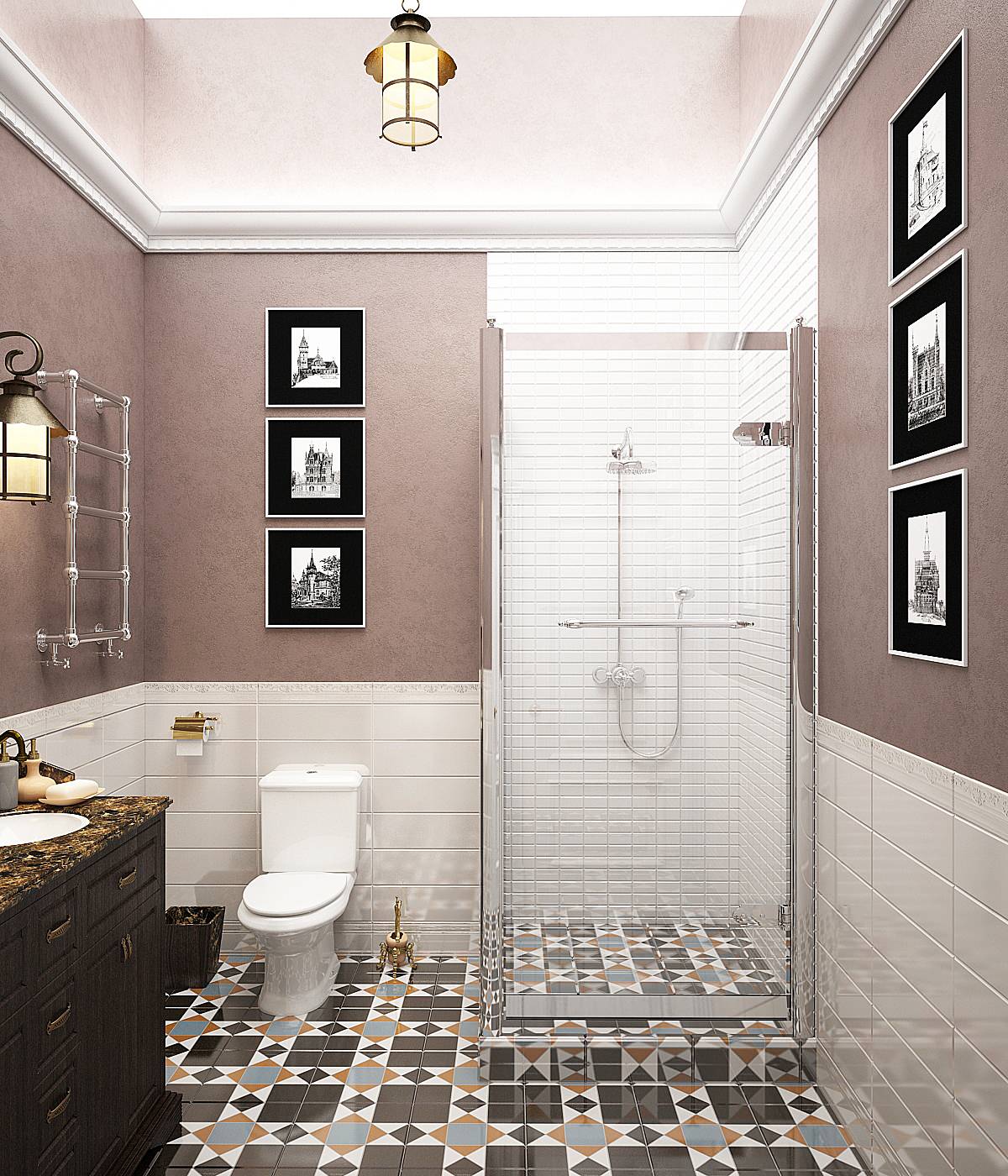 Дизайн интерьеров особняка.Классика