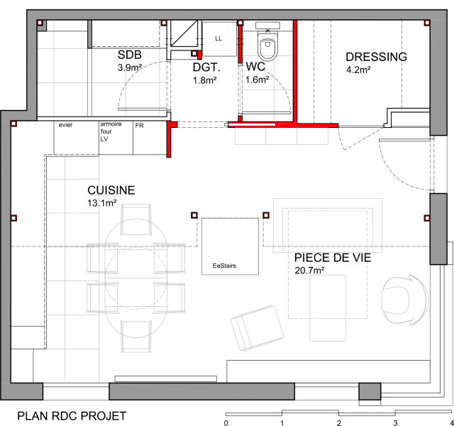 Loft transform&eacute; +18m&sup2; 