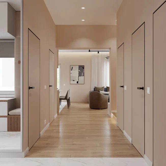 Ремонт двухэтажного коттеджа общей площадью 150 м2