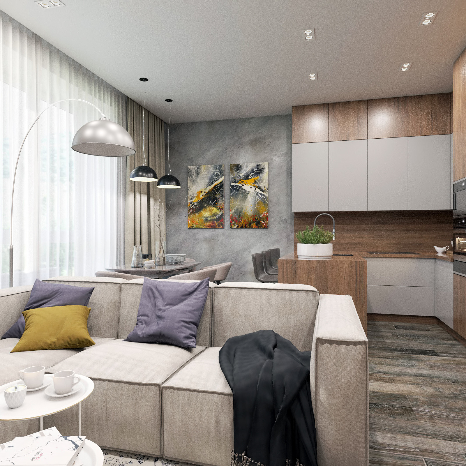 Дизайн-проект "Монументальные формы"