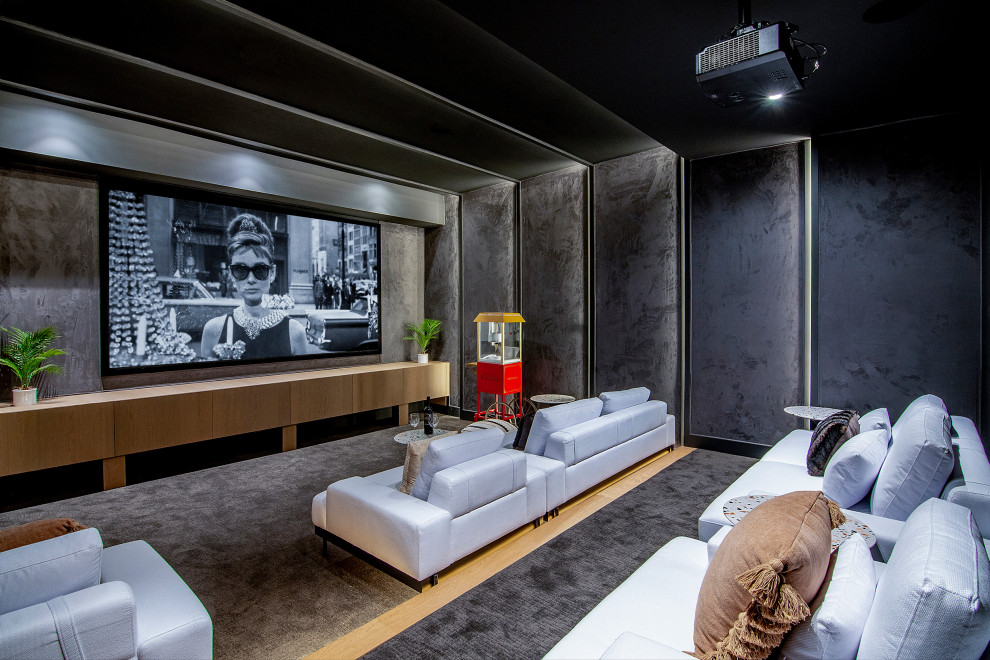 Hutton Drive 2641 - Contemporary - Home Theater - Los Angeles - by ...