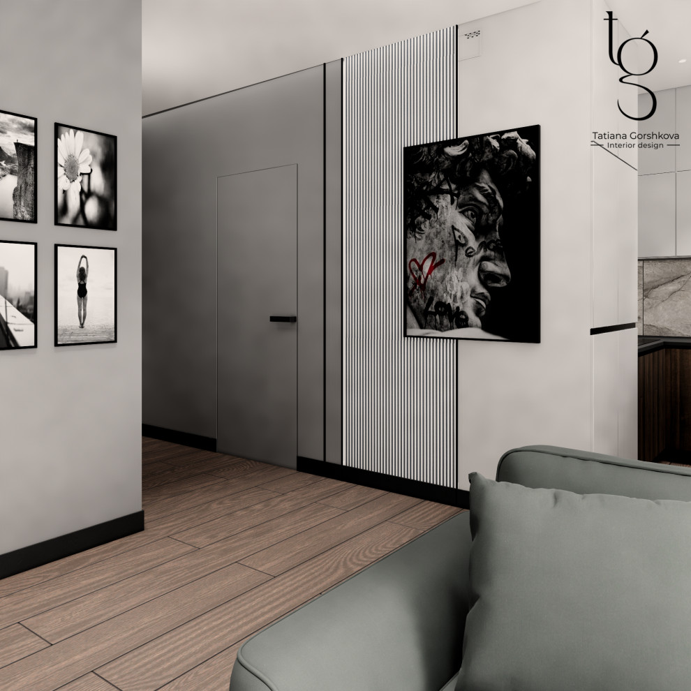 A cozy three-room family apartment