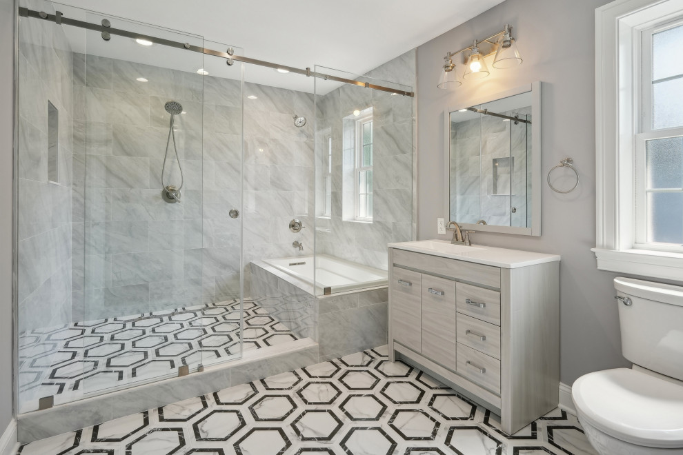 Master Bathroom | Second Level Addition New Milford NJ