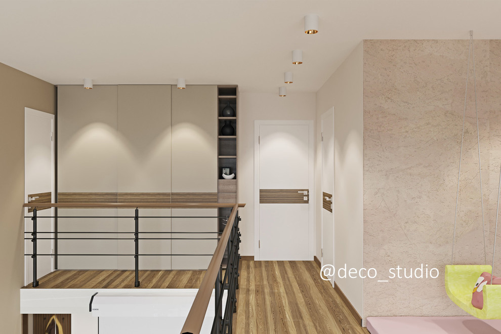 Дизайн двухуровневой квартиры Гринвиль