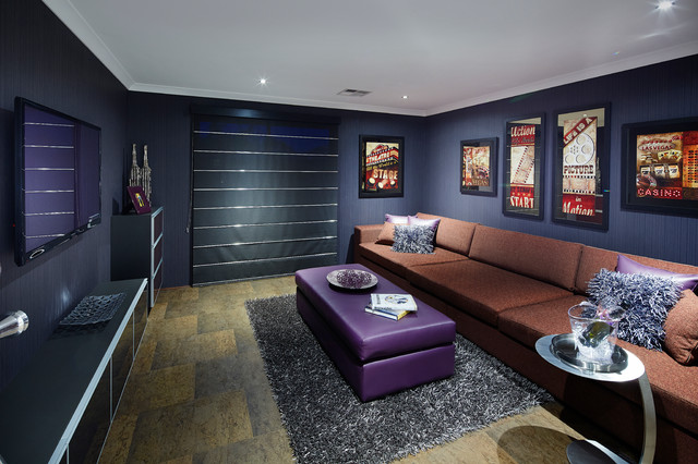 Display Home: The Allure modern-heimkino