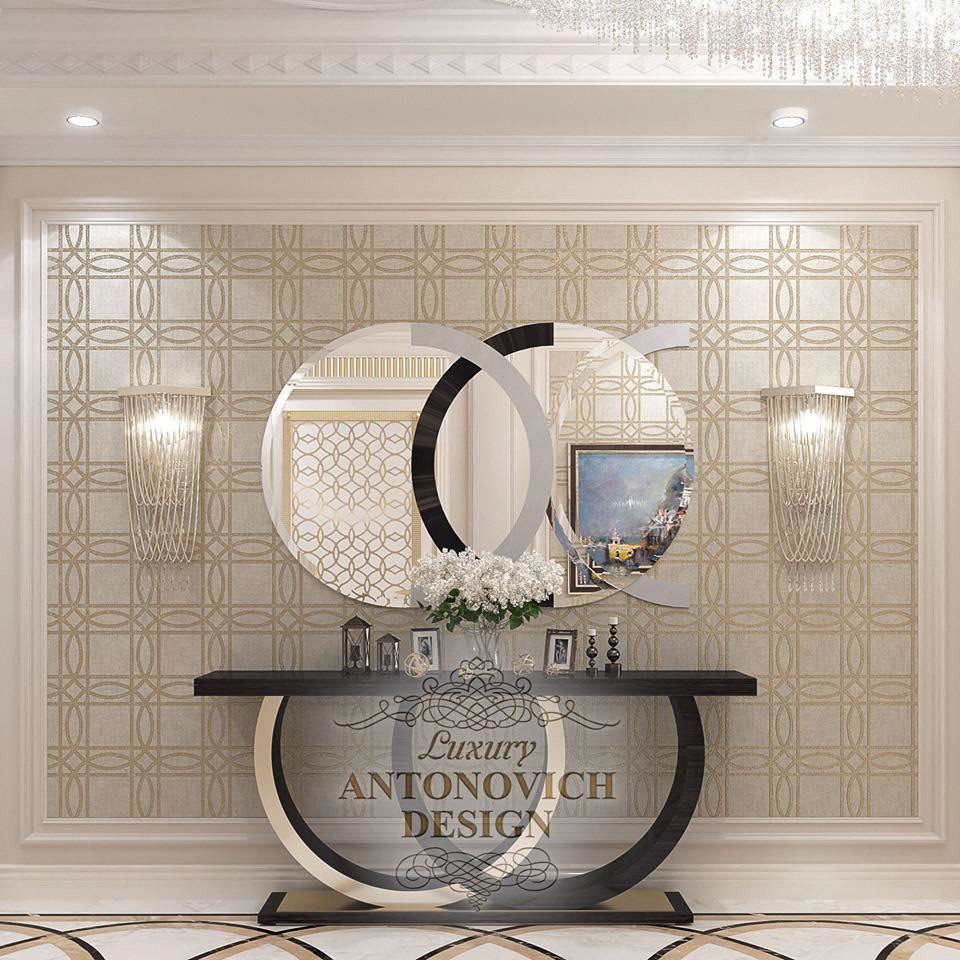 Отделка стен в дизайне интерьеров