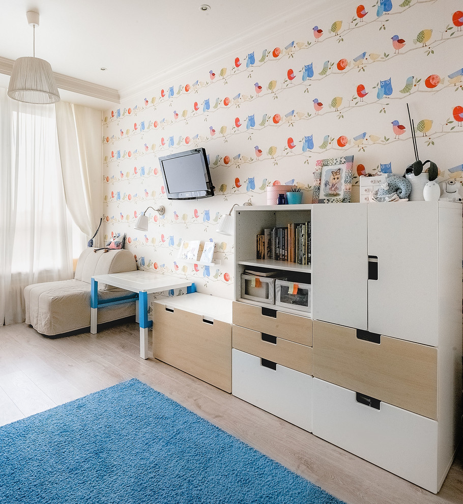 Детская комнат для Ксюши (7 лет) и Кирилла (4 лет)